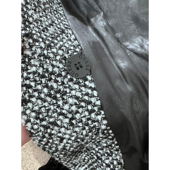 NEW!!! "GUESS" Wool Blend Double Breasted Trench Coat SZ 2XL Belted Quiet Luxury - Picture 8 of 15